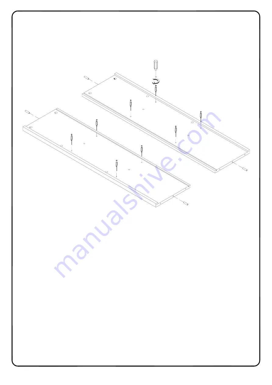 Walker Edison PRLD3D Assembly Instructions Manual Download Page 14