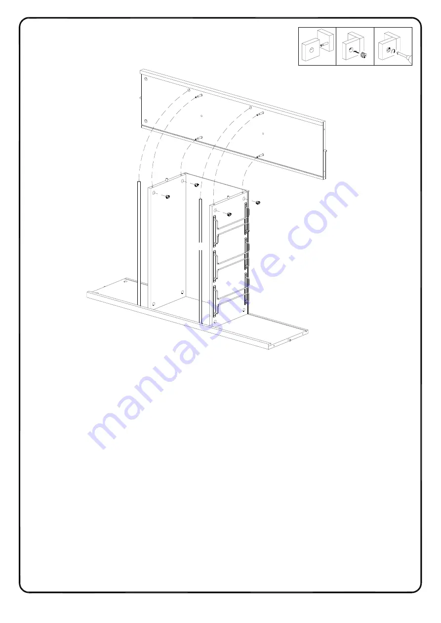 Walker Edison PRLD3D Assembly Instructions Manual Download Page 22