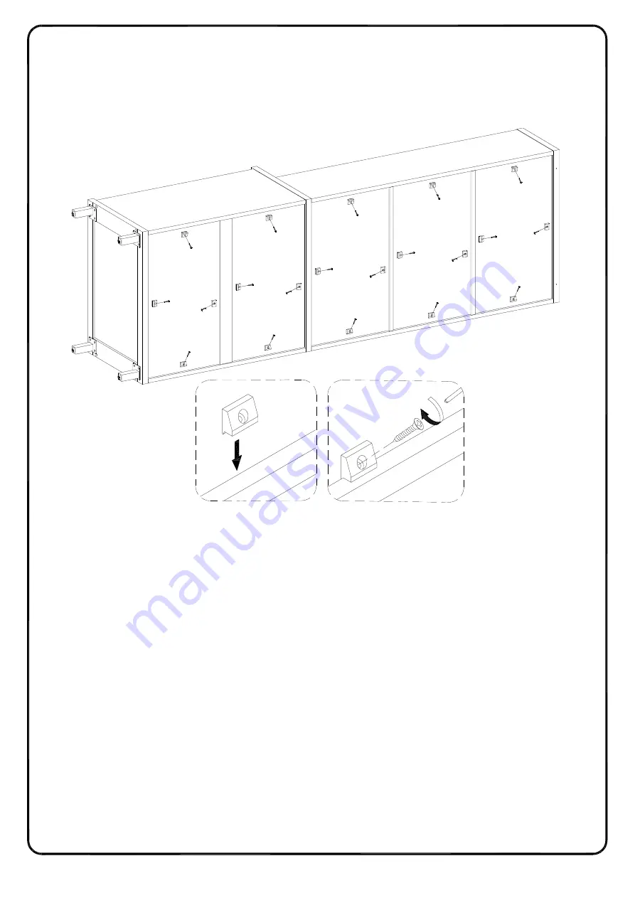 Walker Edison PRLD3D Assembly Instructions Manual Download Page 33