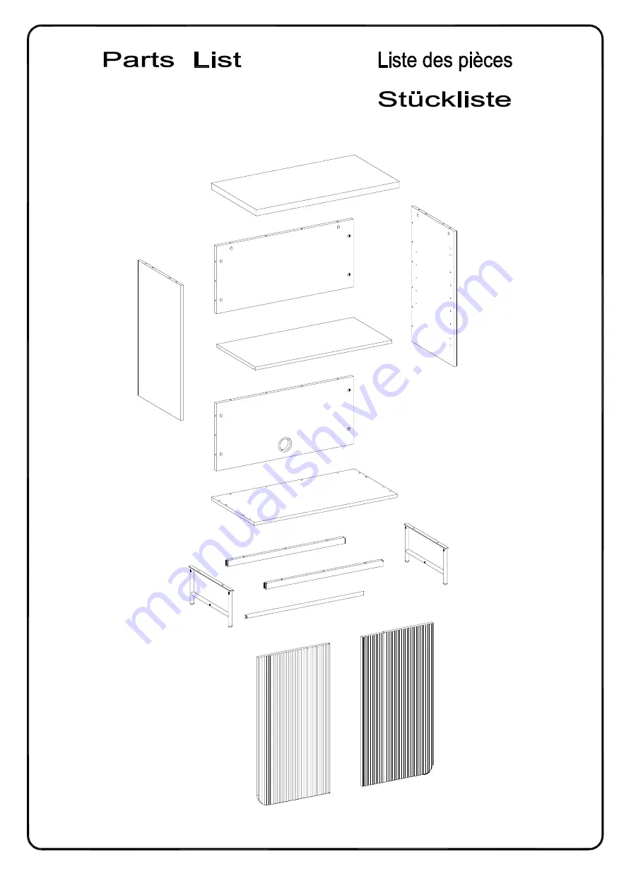 Walker Edison REEL7J Assembly Instructions Manual Download Page 6