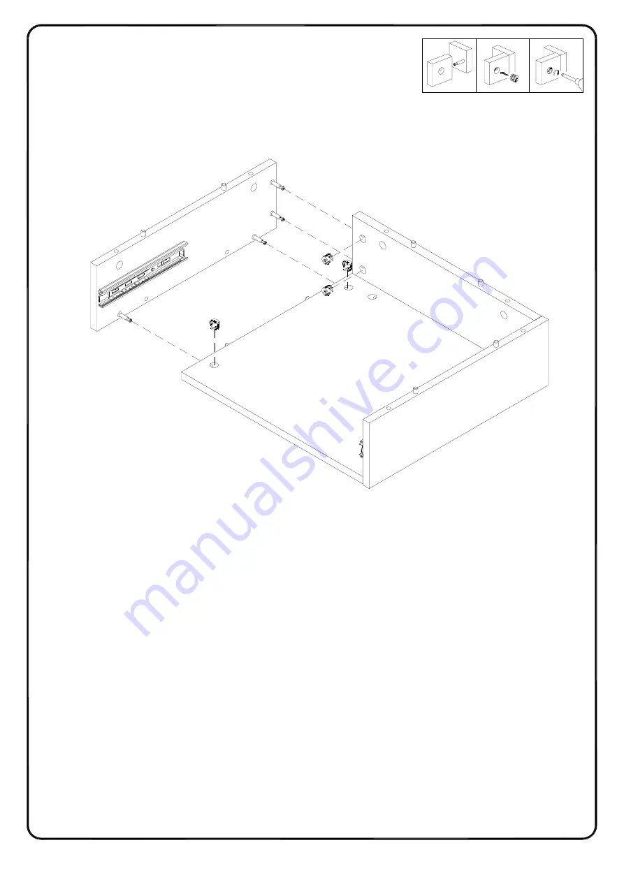 Walker Edison REEL8K Assembly Instructions Manual Download Page 15