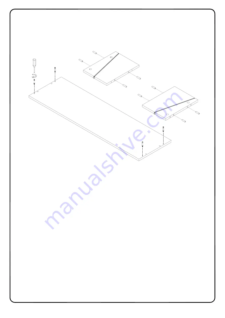 Walker Edison RVHO40SD Assembly Instructions Manual Download Page 11