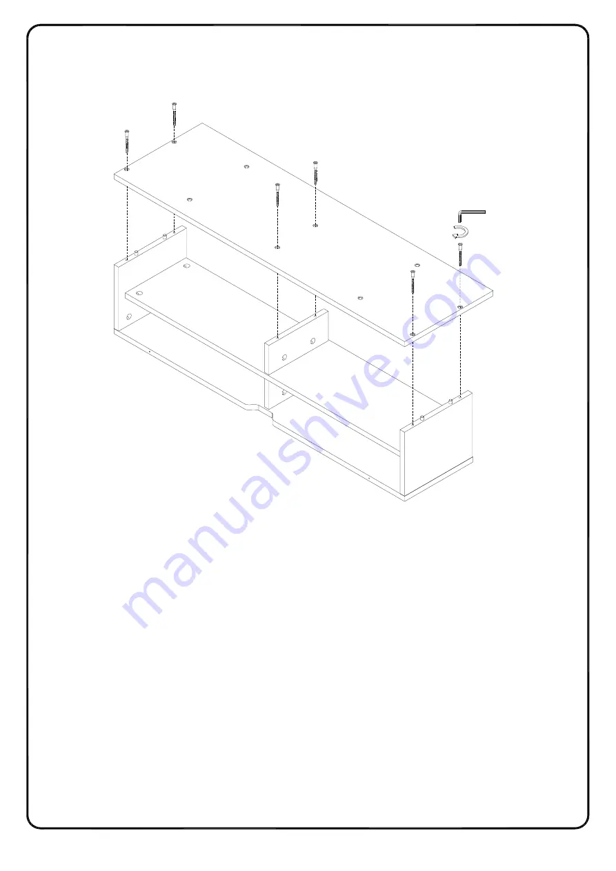 Walker Edison RVHO40SD Assembly Instructions Manual Download Page 21