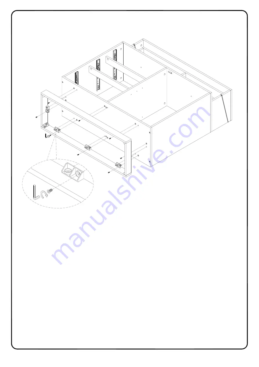 Walker Edison RVHO40SD Assembly Instructions Manual Download Page 38