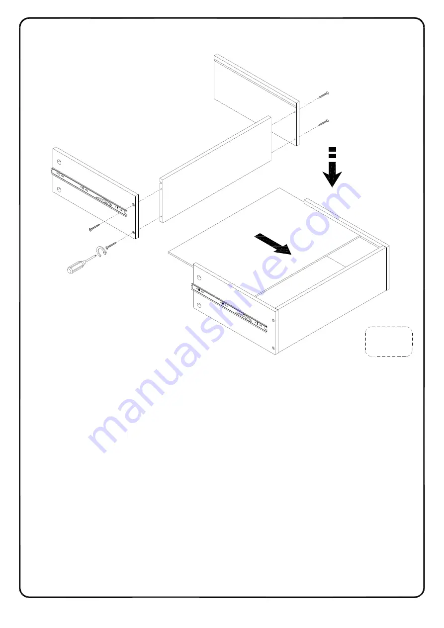 Walker Edison RVHO40SD Assembly Instructions Manual Download Page 41