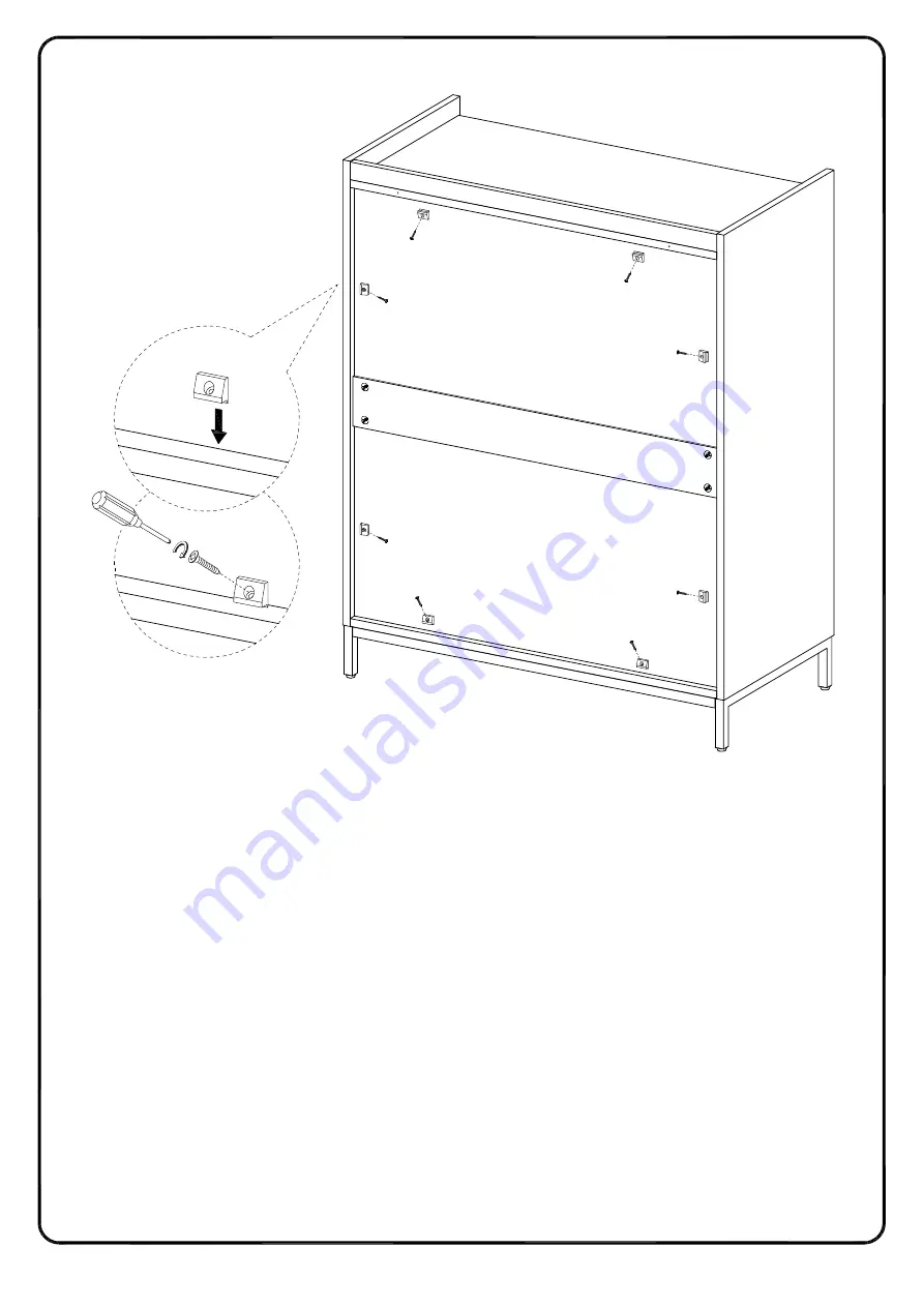 Walker Edison SIGL7J Assembly Instructions Manual Download Page 25