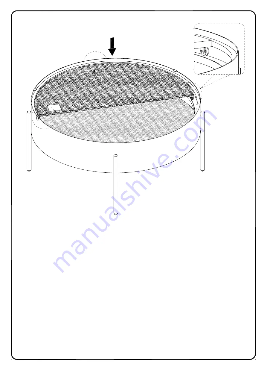 Walker Edison TEML1K Assembly Instructions Manual Download Page 13