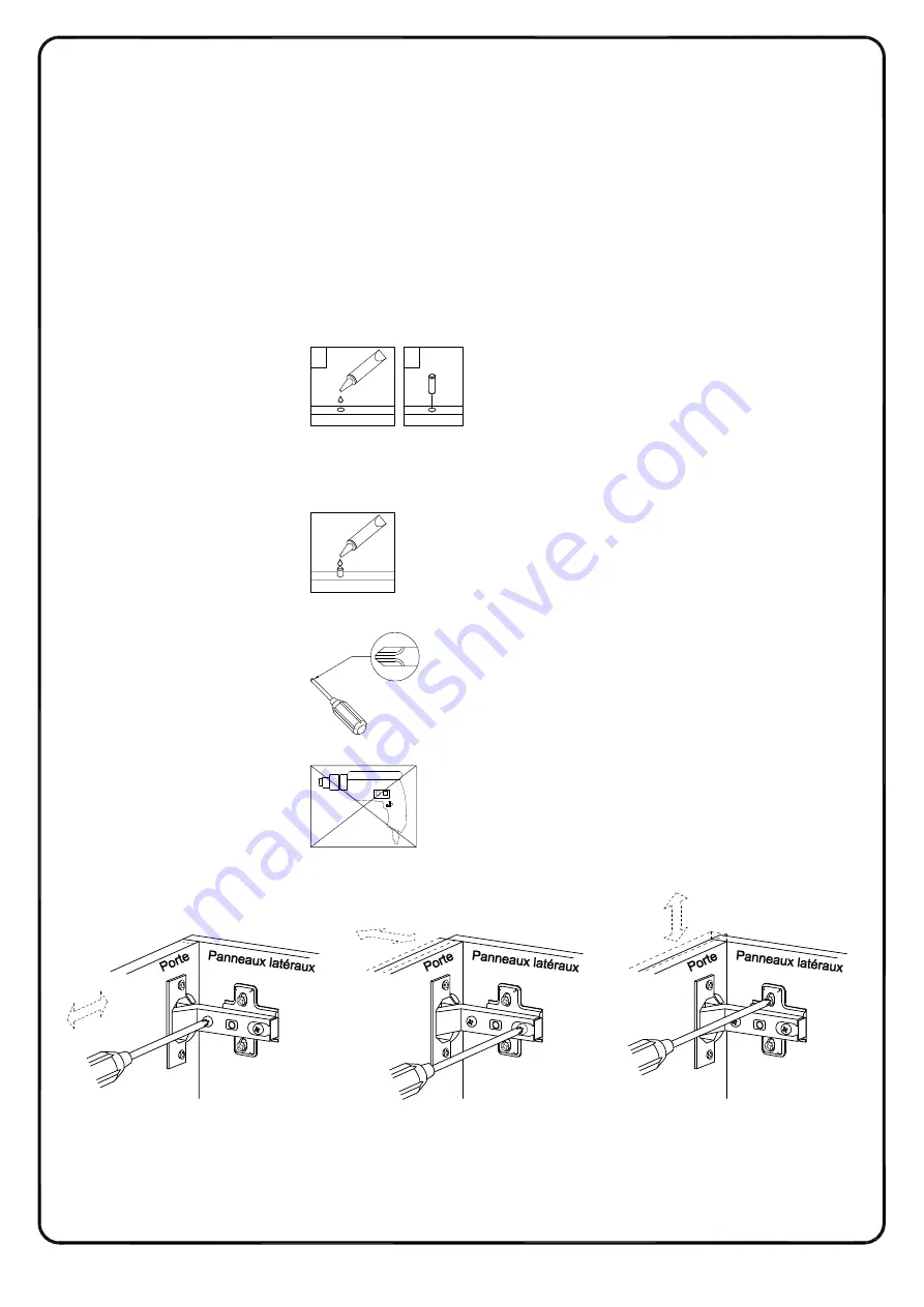 Walker Edison TKIL7J Assembly Instructions Manual Download Page 3