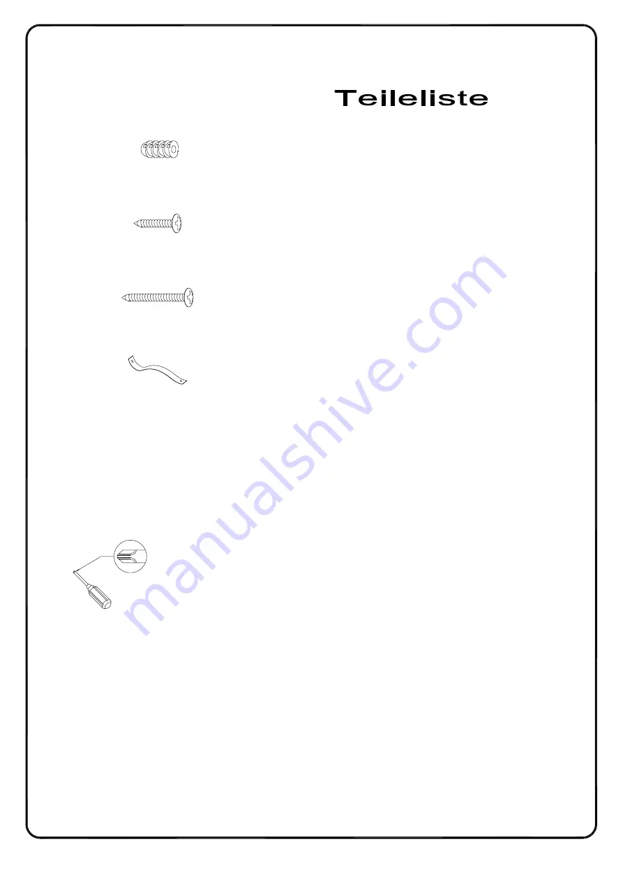 Walker Edison TKIL7J Assembly Instructions Manual Download Page 9