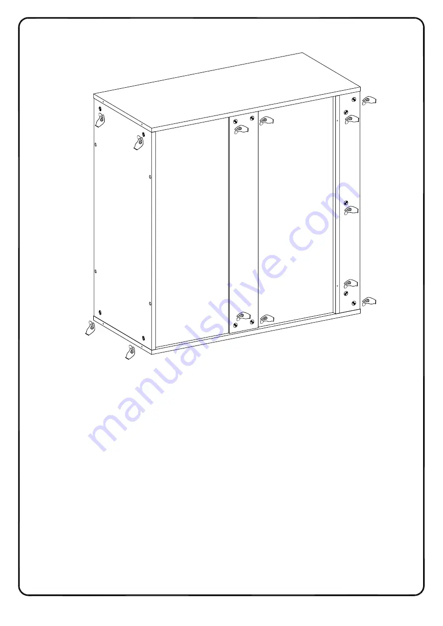 Walker Edison TKIL7J Assembly Instructions Manual Download Page 18