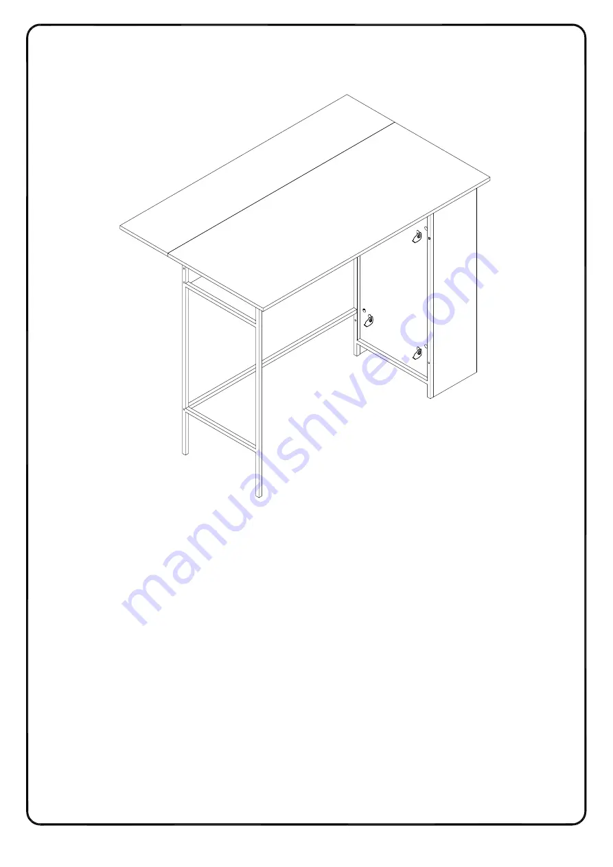 Walker Edison TW48LNSB3P Assembly Instructions Manual Download Page 16