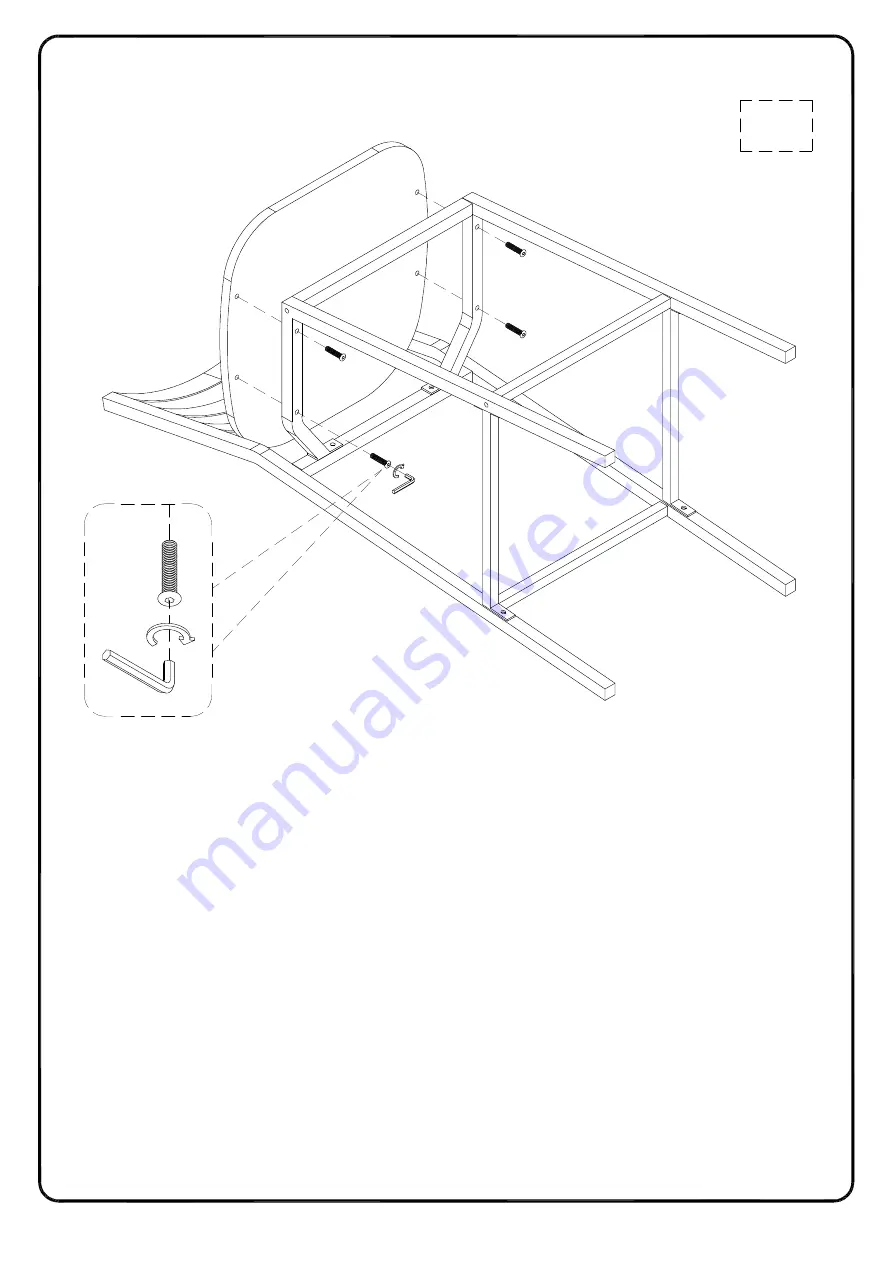 Walker Edison TW48LNSB3P Assembly Instructions Manual Download Page 22