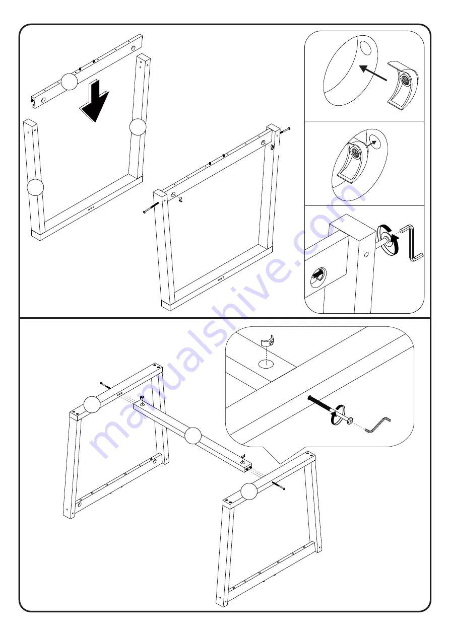 Walker Edison TW52DSW Скачать руководство пользователя страница 6