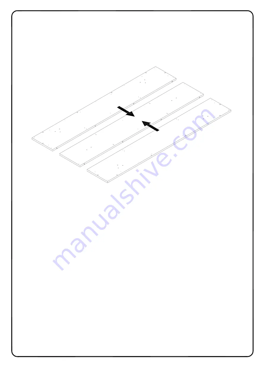 Walker Edison TW70TRS Assembly Instructions Manual Download Page 6