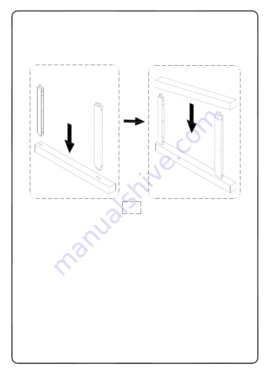 Walker Edison TW70TRS Assembly Instructions Manual Download Page 14