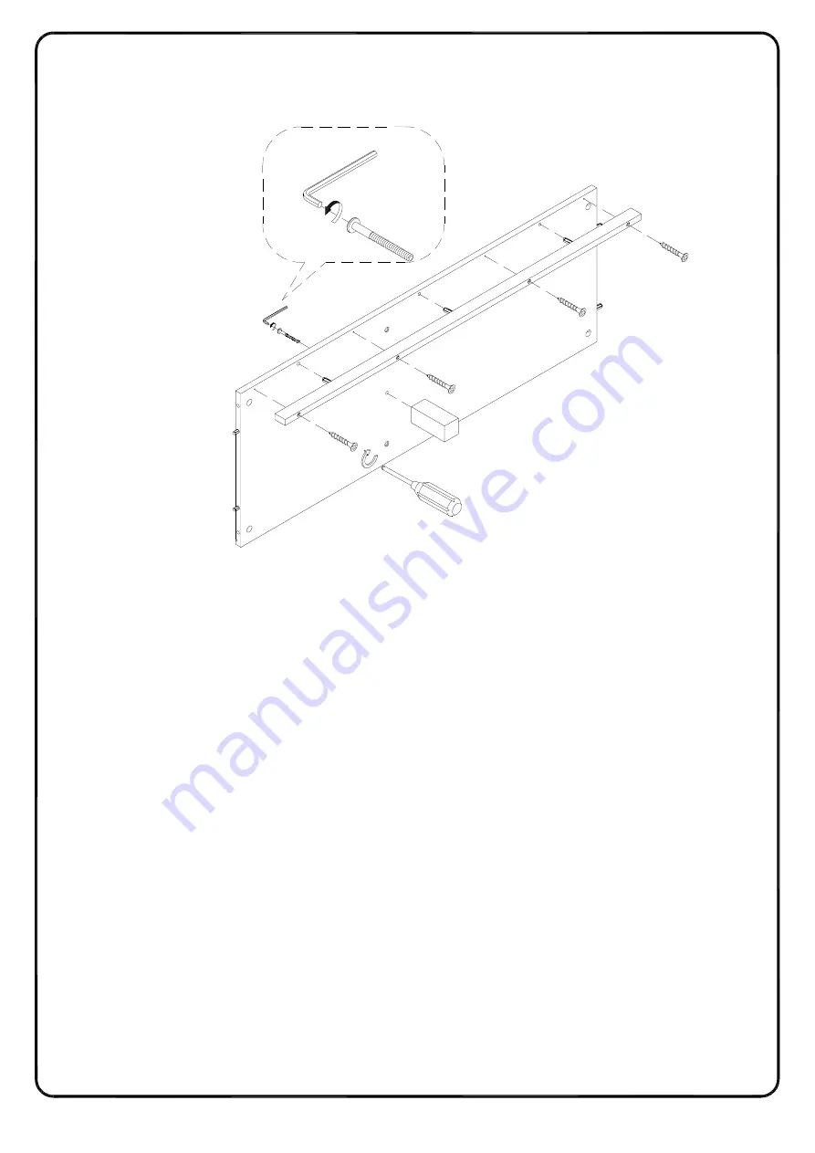 Walker Edison W44BD1D Assembly Instructions Manual Download Page 13