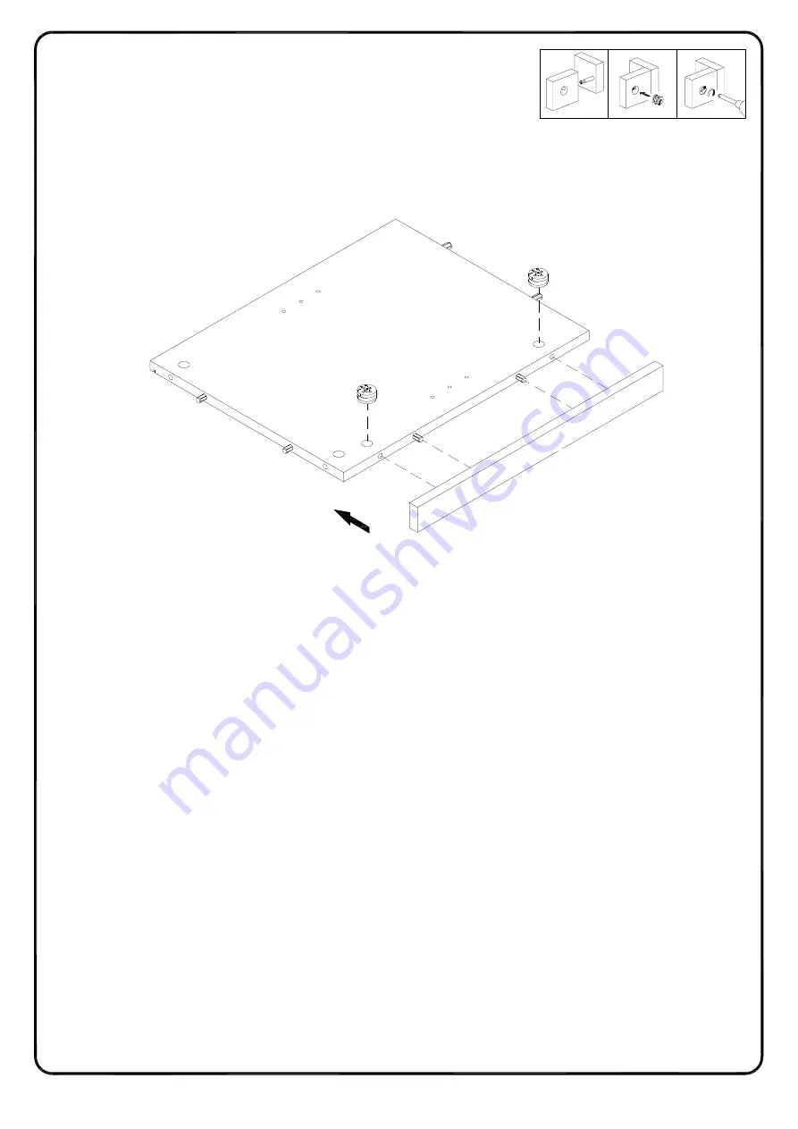 Walker Edison W44BD1D Assembly Instructions Manual Download Page 14