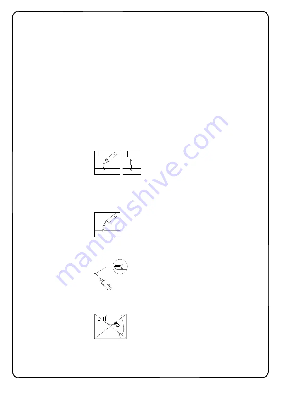 Walker Edison W44BOSDCR Assembly Instructions Manual Download Page 3