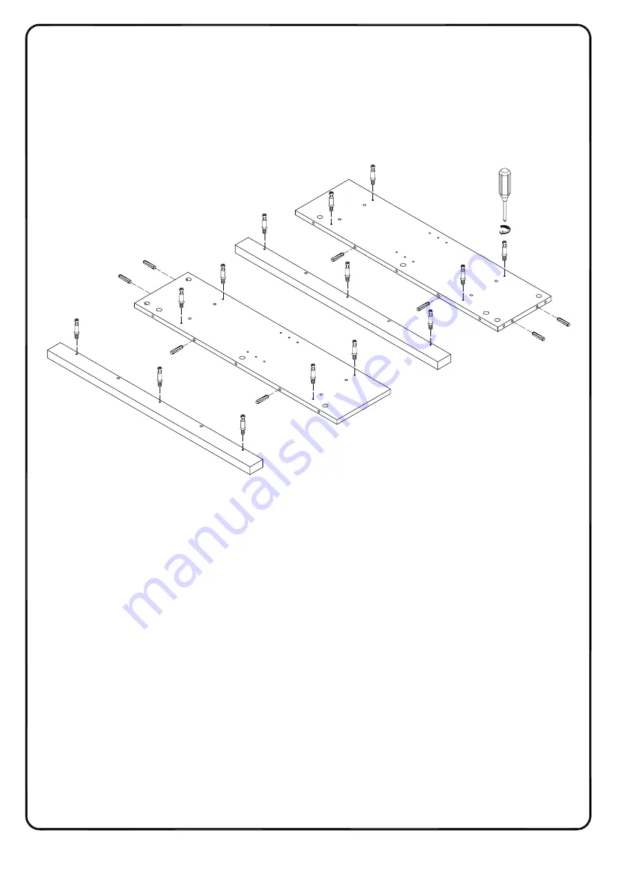 Walker Edison W44FPHBC Assembly Instructions Manual Download Page 11