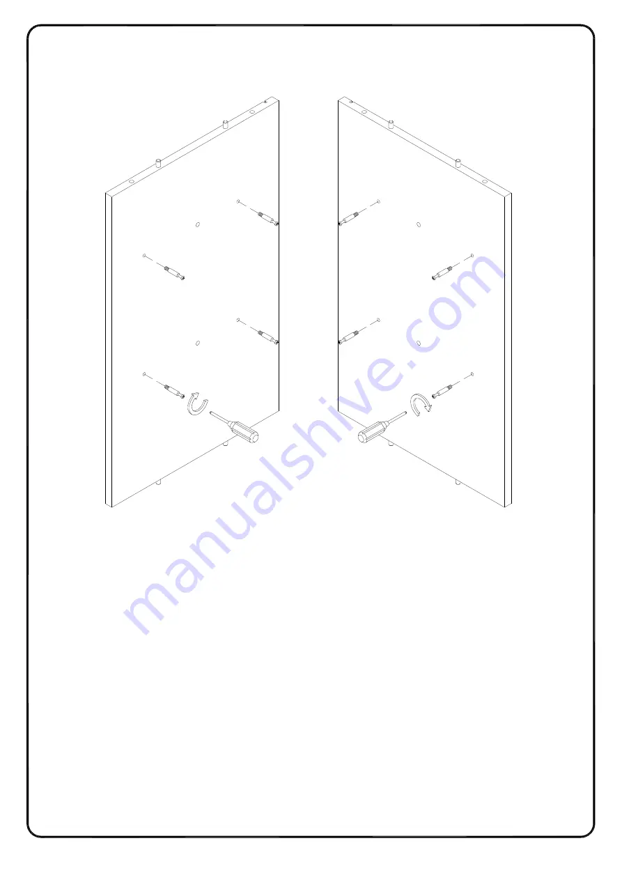 Walker Edison W48MVCR Assembly Instructions Manual Download Page 8