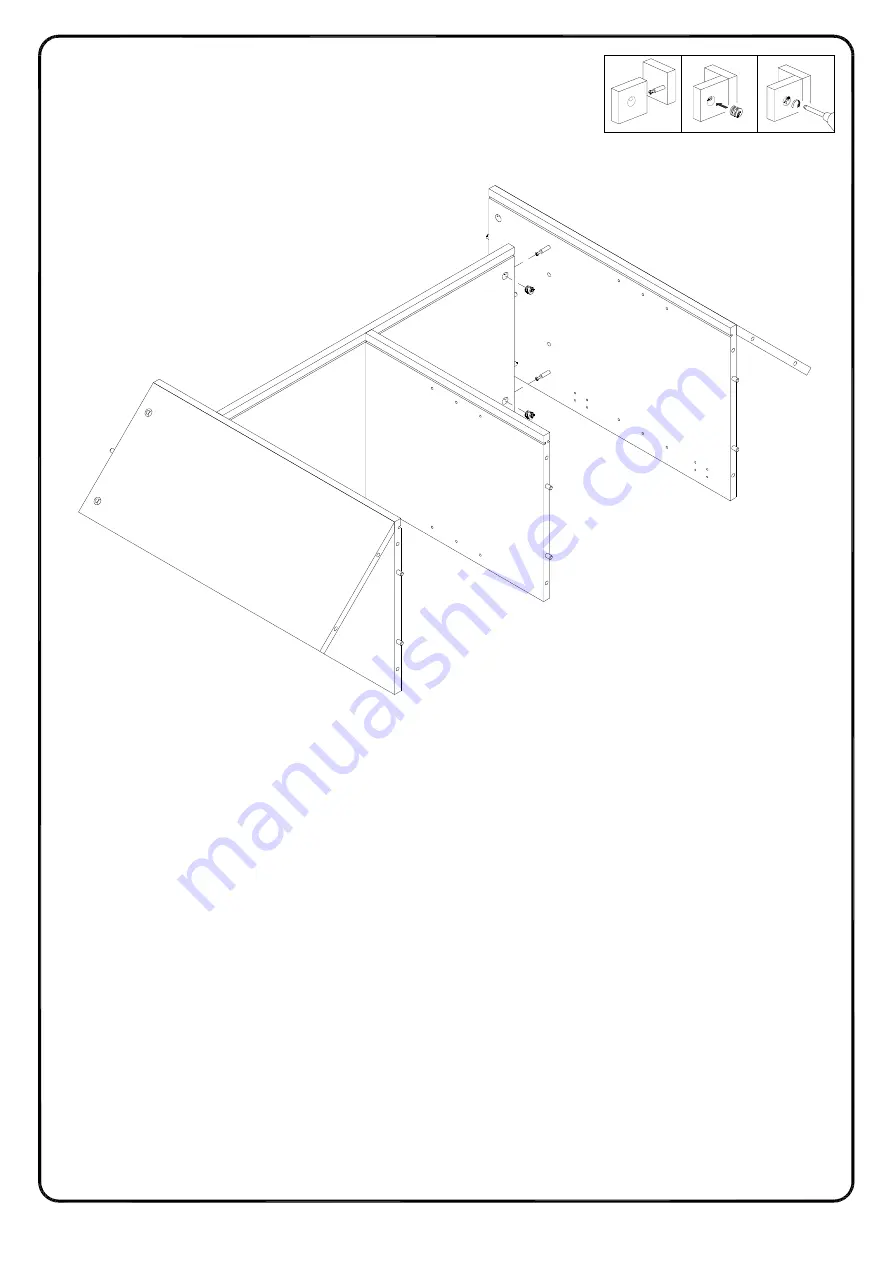 Walker Edison W48MVCR Assembly Instructions Manual Download Page 14