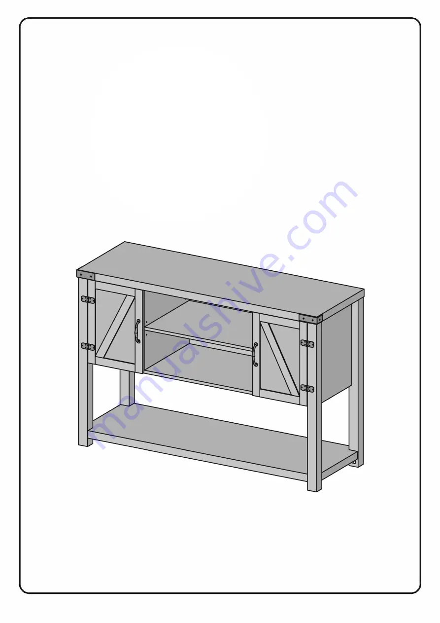 Walker Edison W528D4C Assembly Instructions Manual Download Page 1