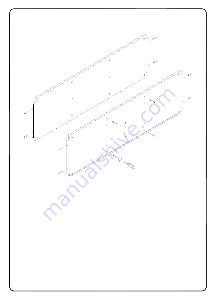 Walker Edison W52CLA3D Assembly Instructions Manual Download Page 6