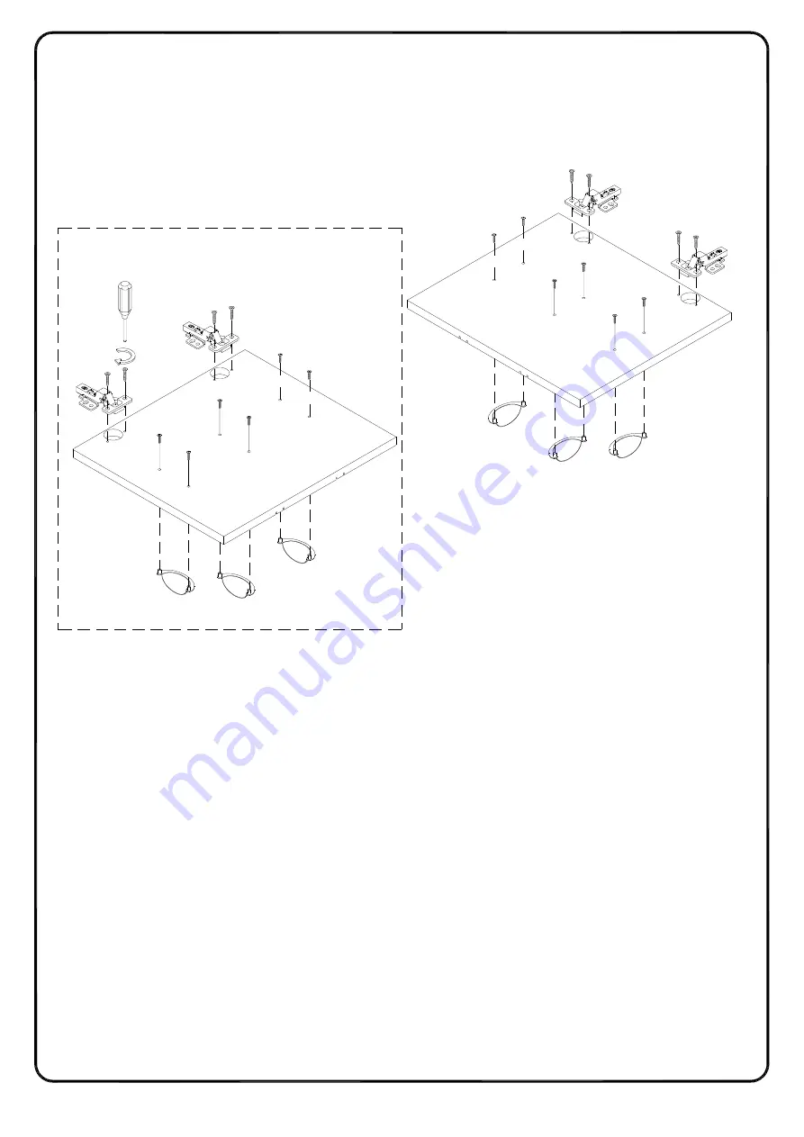 Walker Edison W52CLA3D Assembly Instructions Manual Download Page 24