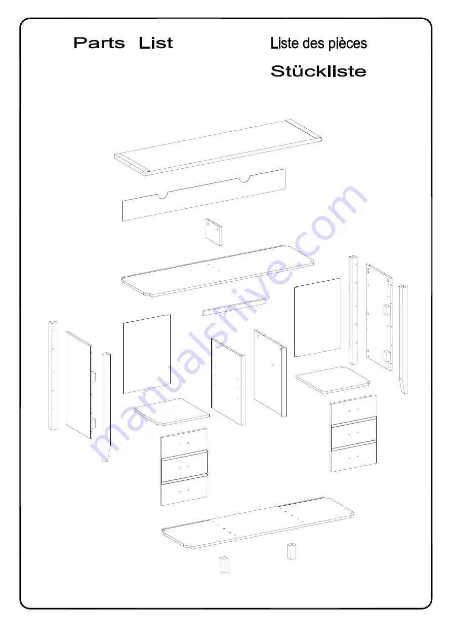 Walker Edison W52FPCLA2D Assembly Instructions Manual Download Page 6