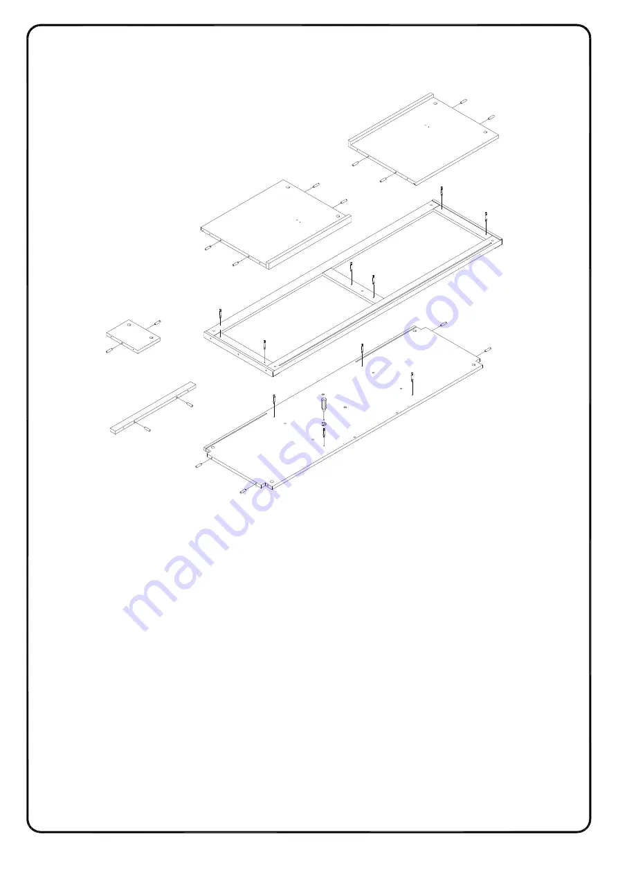 Walker Edison W52FPCLA2D Assembly Instructions Manual Download Page 10