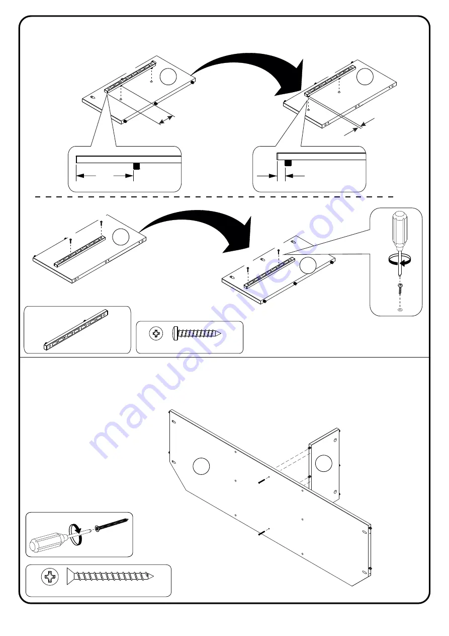 Walker Edison W52IV3DCRN Assembly Instruction Manual Download Page 6