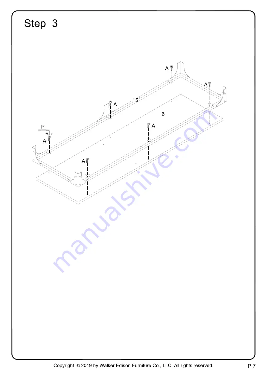 Walker Edison W52SOI2D Скачать руководство пользователя страница 7