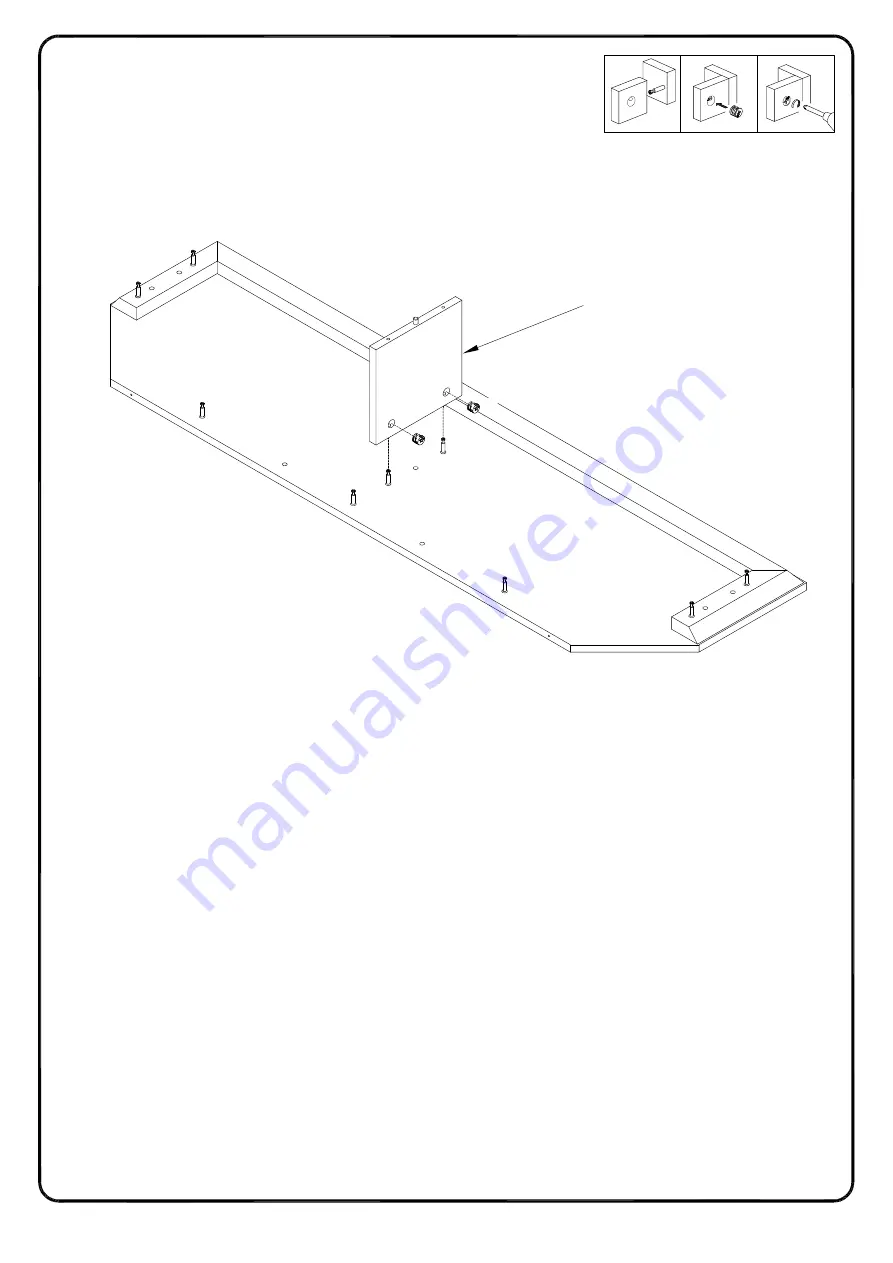 Walker Edison W54FPCMCR2D Assembly Instructions Manual Download Page 20