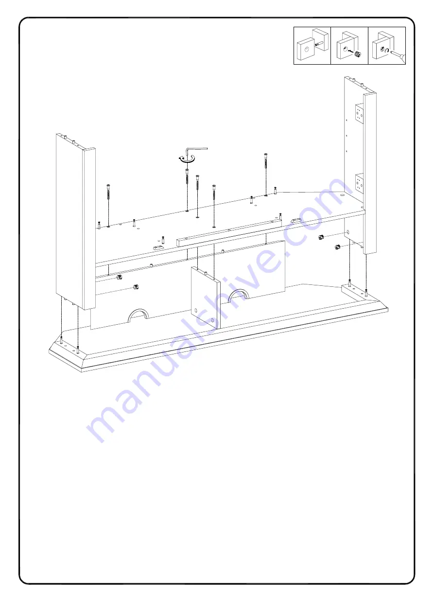 Walker Edison W54FPCMCR2D Assembly Instructions Manual Download Page 22