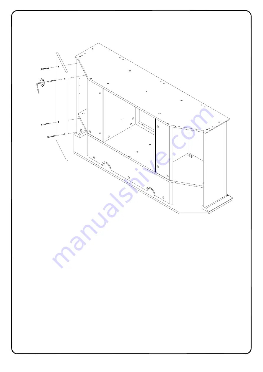 Walker Edison W54FPCMCR2D Assembly Instructions Manual Download Page 26