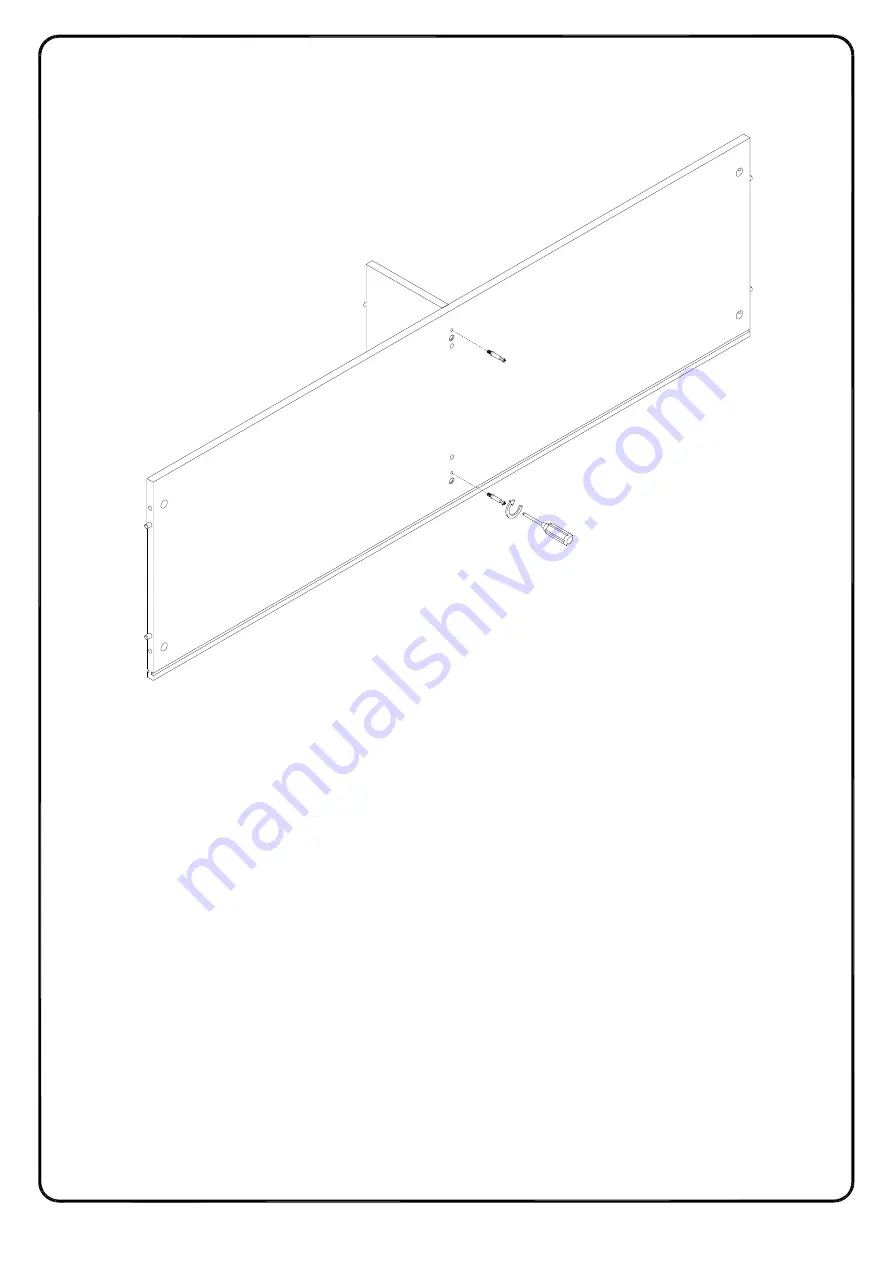 Walker Edison W56CVY4DR Assembly Instructions Manual Download Page 17