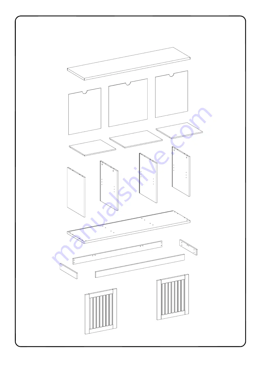 Walker Edison W56VSD Скачать руководство пользователя страница 3