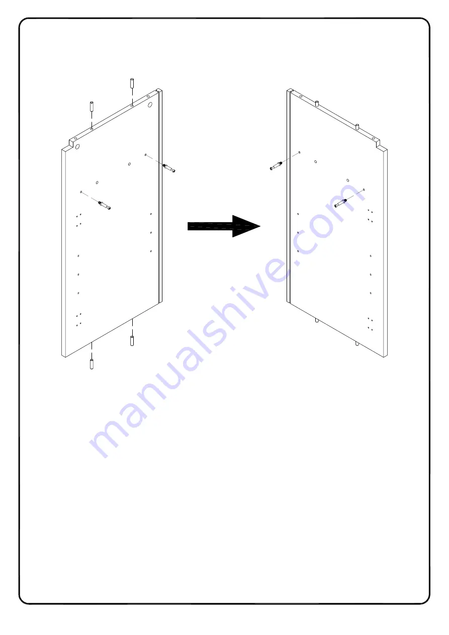 Walker Edison W584DHDHB Assembly Instructions Manual Download Page 12