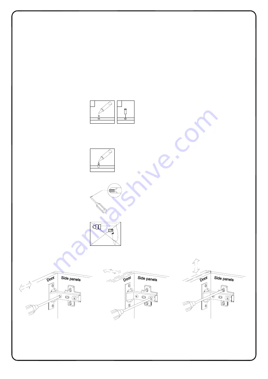 Walker Edison W58ALT2D Assembly Instructions Manual Download Page 2