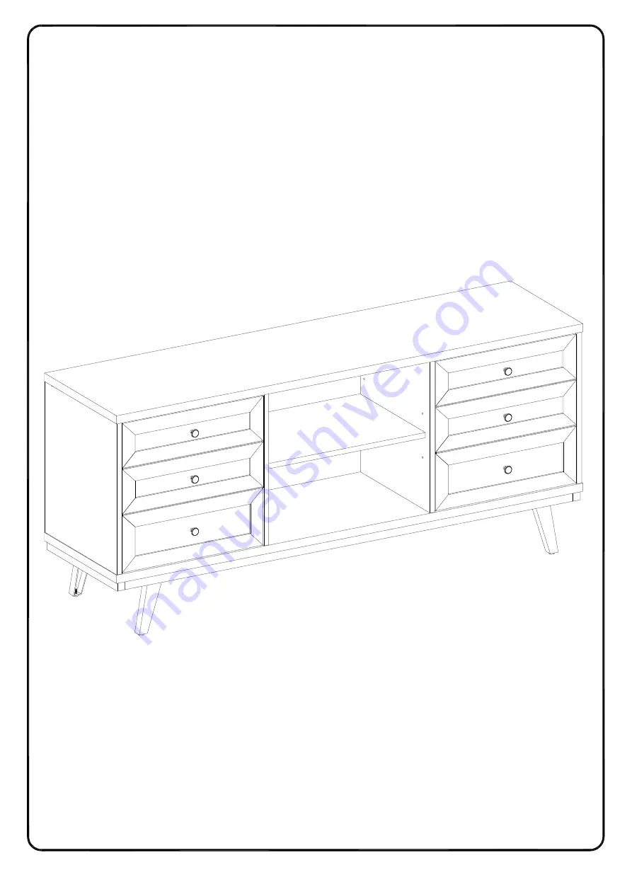 Walker Edison W58ALT2D Assembly Instructions Manual Download Page 28