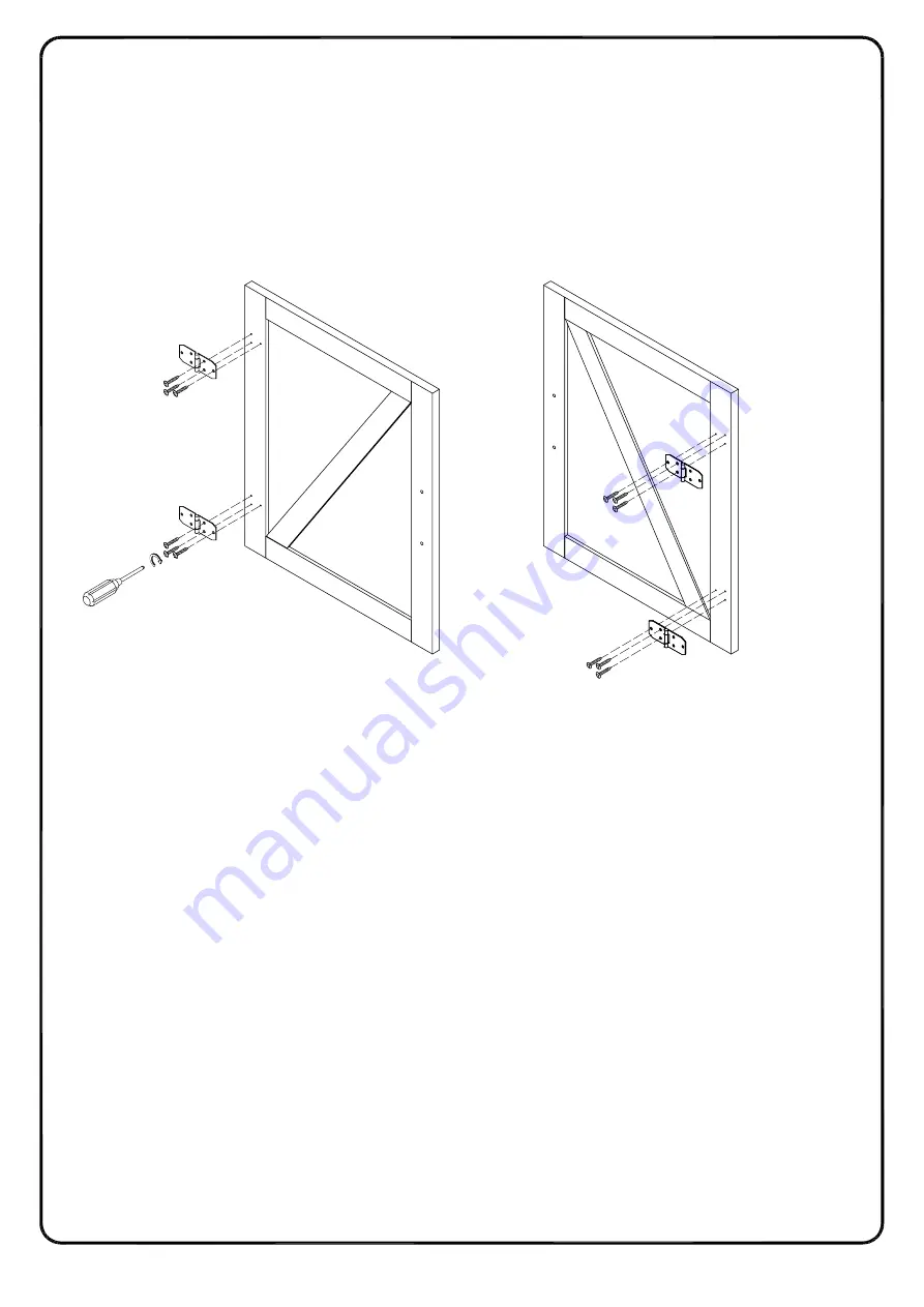 Walker Edison W58BDSD Assembly Instructions Manual Download Page 26