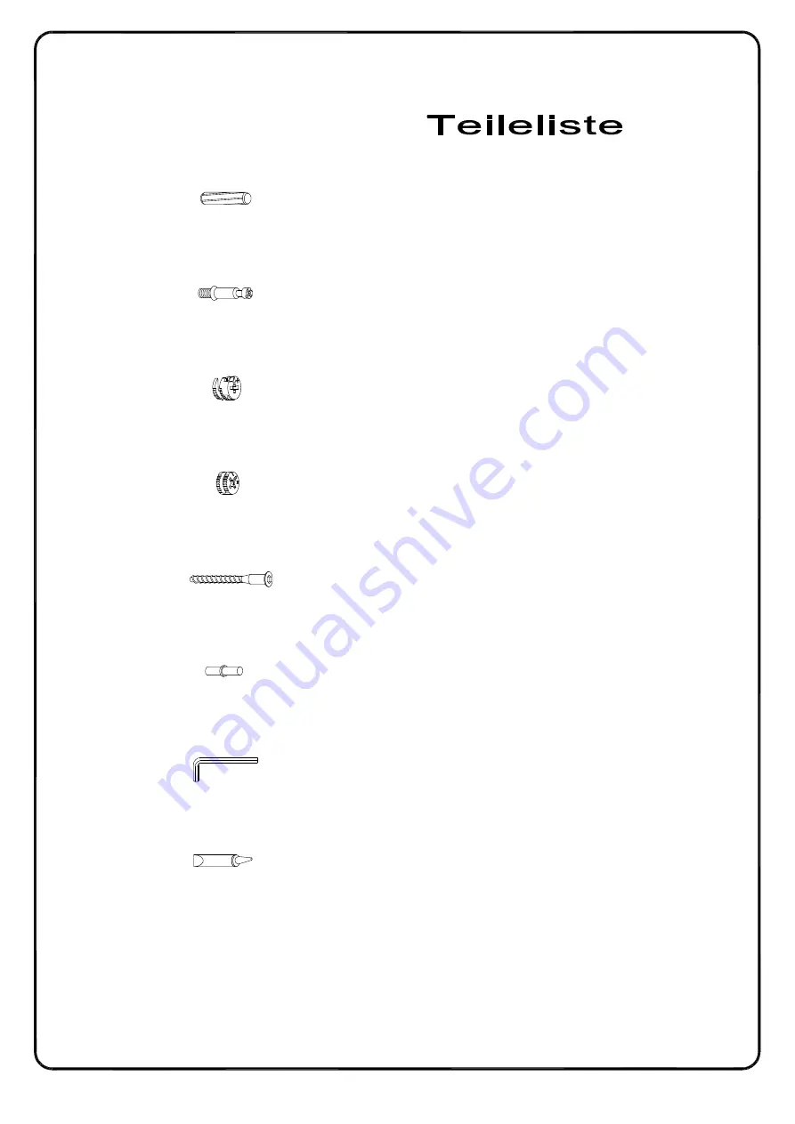 Walker Edison W58CCR Assembly Instructions Manual Download Page 7