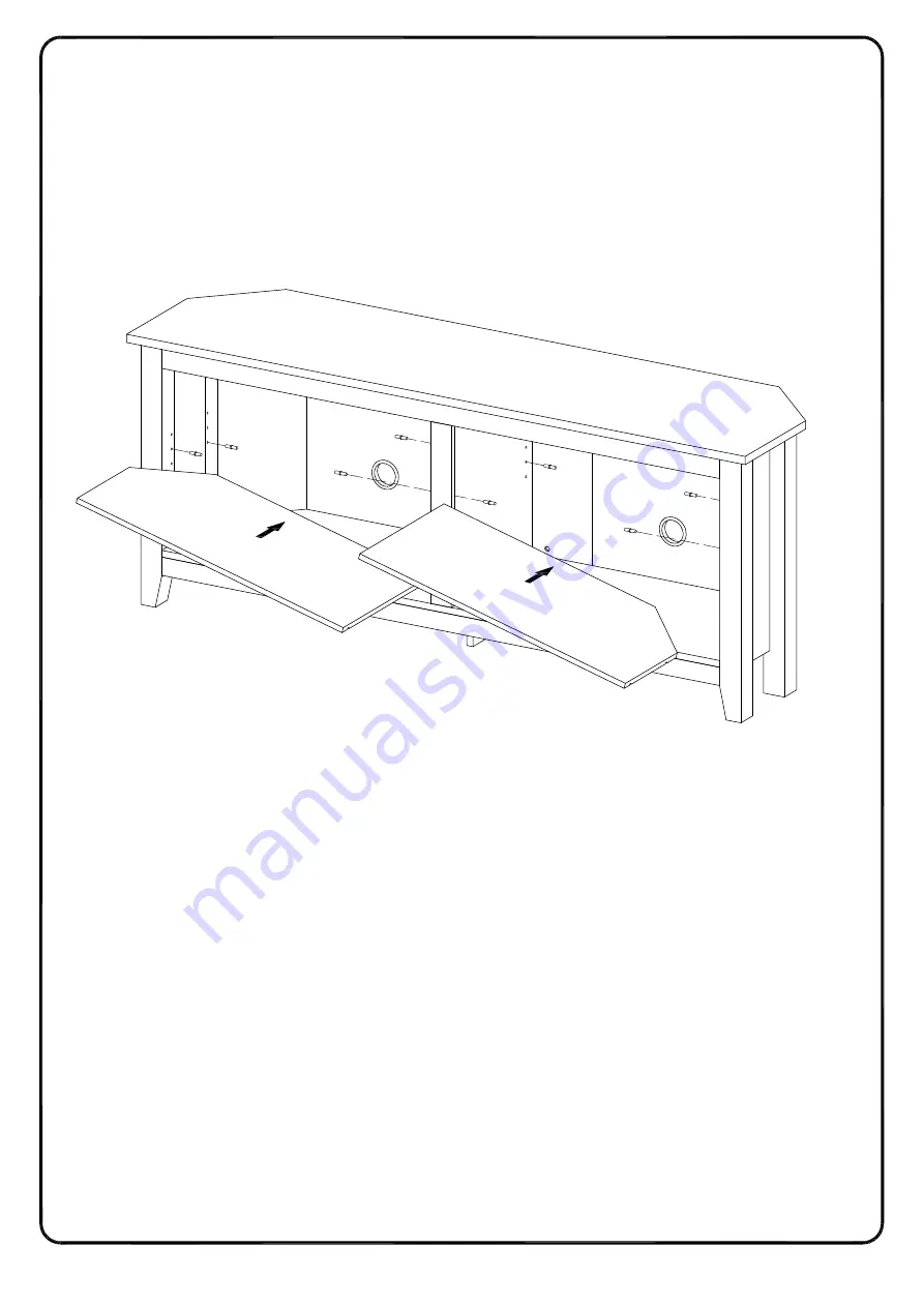 Walker Edison W58CCR Assembly Instructions Manual Download Page 25