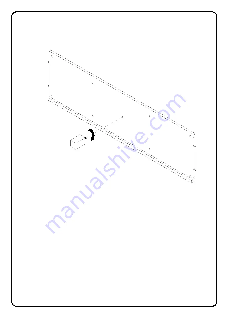 Walker Edison W58CS2D Assembly Instructions Manual Download Page 9