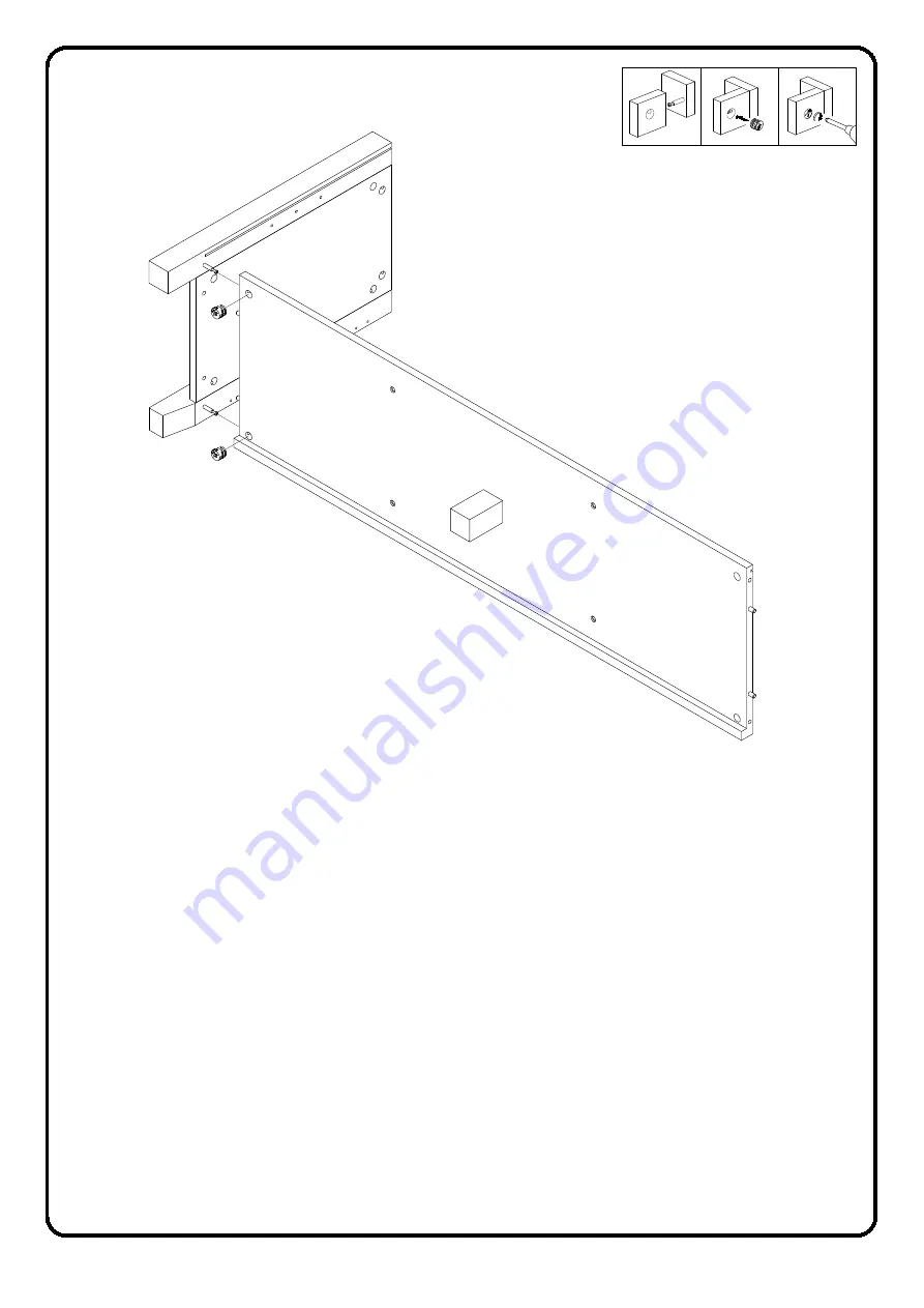 Walker Edison W58CS2D Assembly Instructions Manual Download Page 10