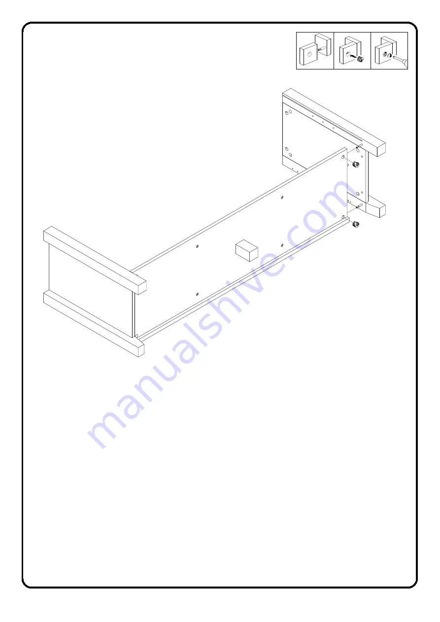 Walker Edison W58CS2D Assembly Instructions Manual Download Page 11