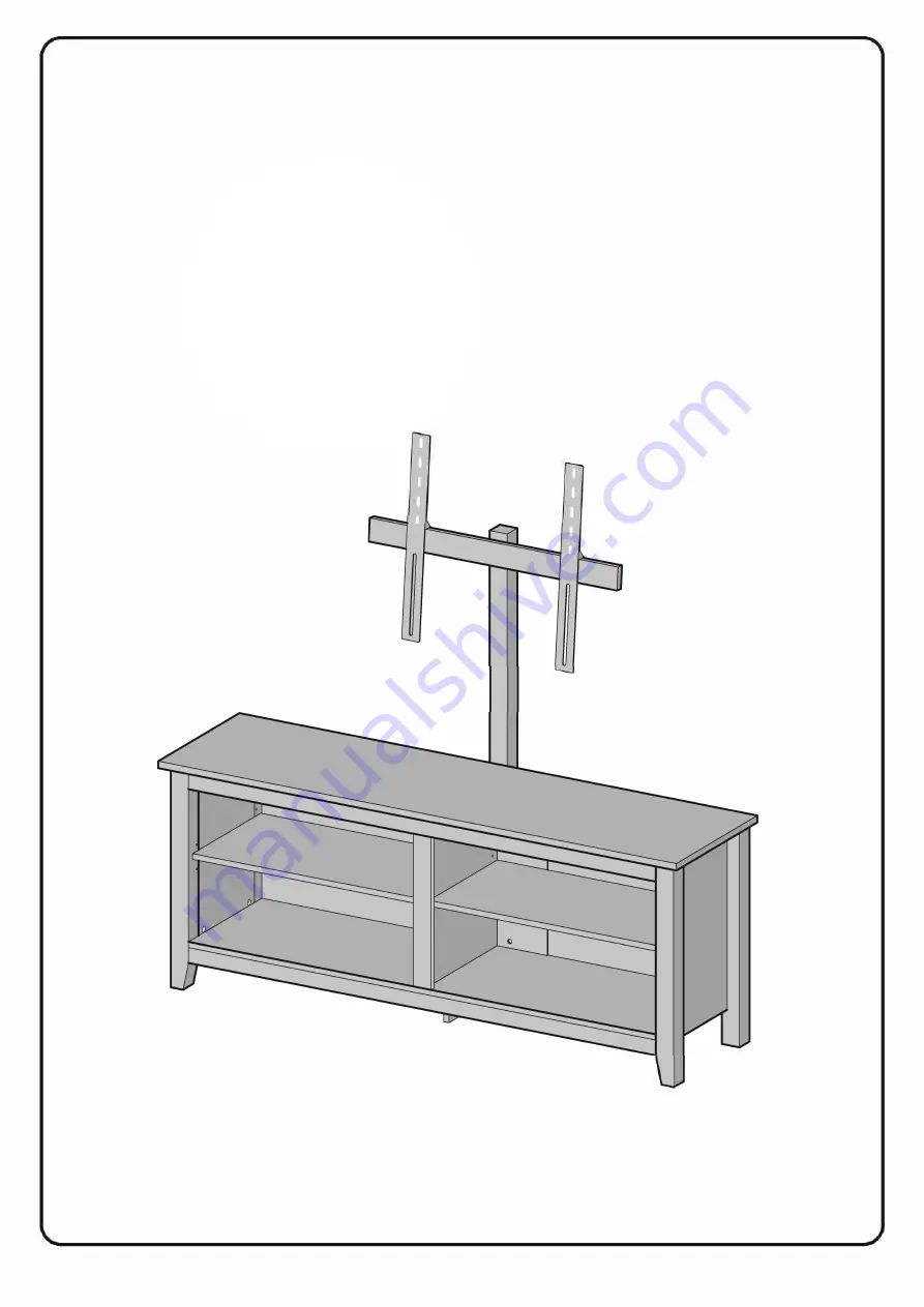 Walker Edison W58CSP-MT Assembly Instructions Manual Download Page 1