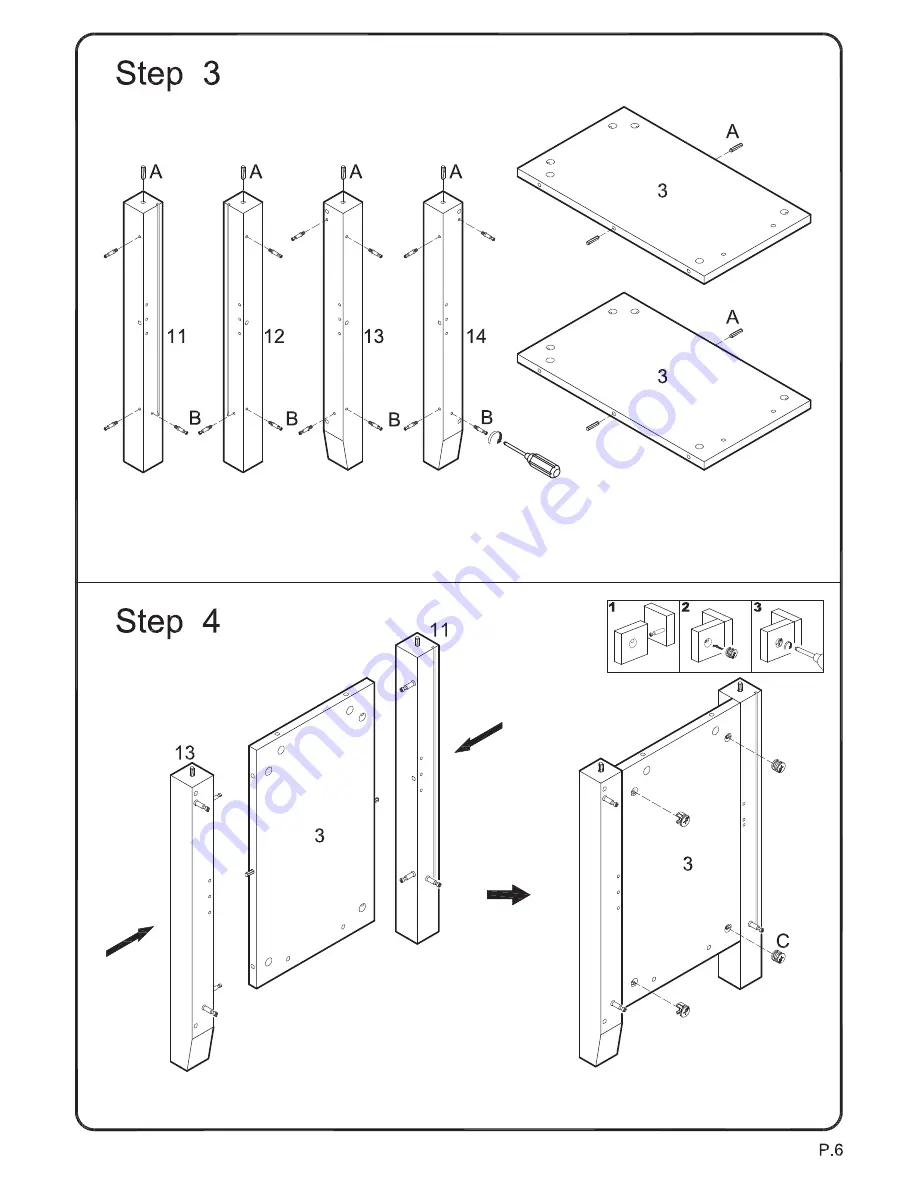 Walker Edison W58CSP Скачать руководство пользователя страница 6