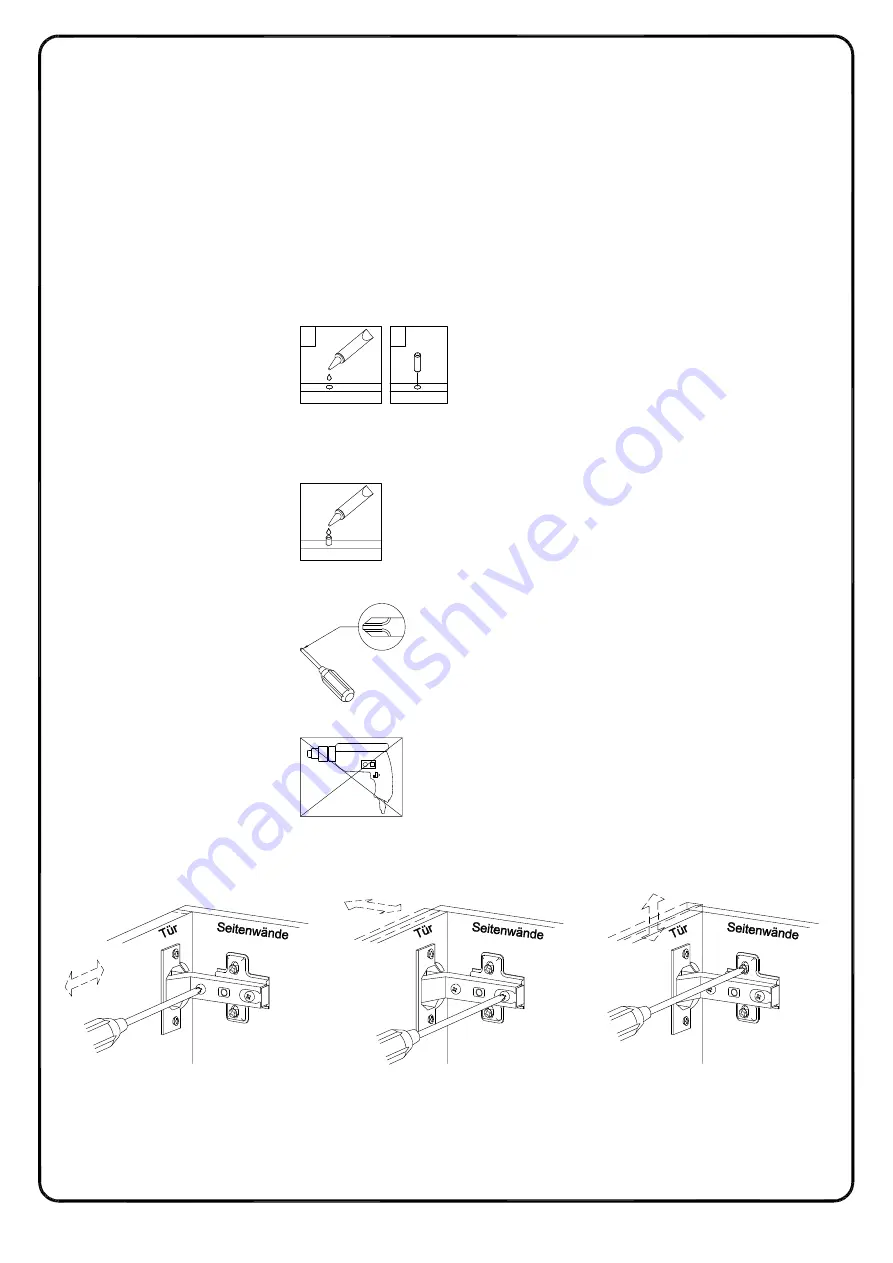 Walker Edison W58CSTBV2D Assembly Instructions Manual Download Page 5