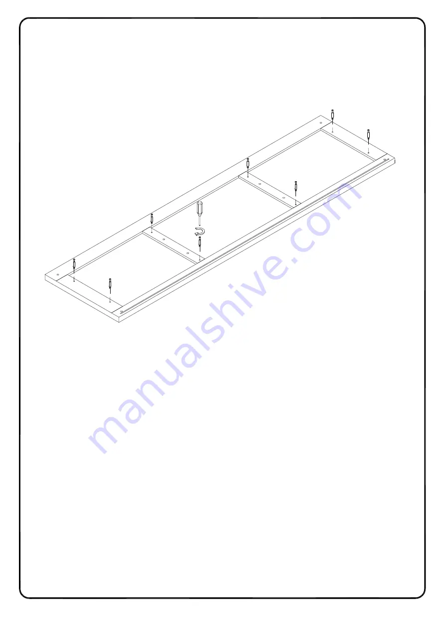 Walker Edison W58CSTBV2D Assembly Instructions Manual Download Page 12